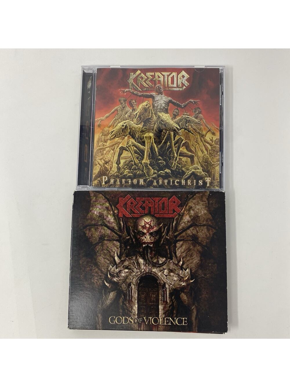 Kreator Cd Lot Of 2– Phantom Antichrist / God Of Violence